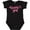 AB-Black, variant on Inktastic Valentine's Day Daddy's Girl Girls Baby Bodysuit