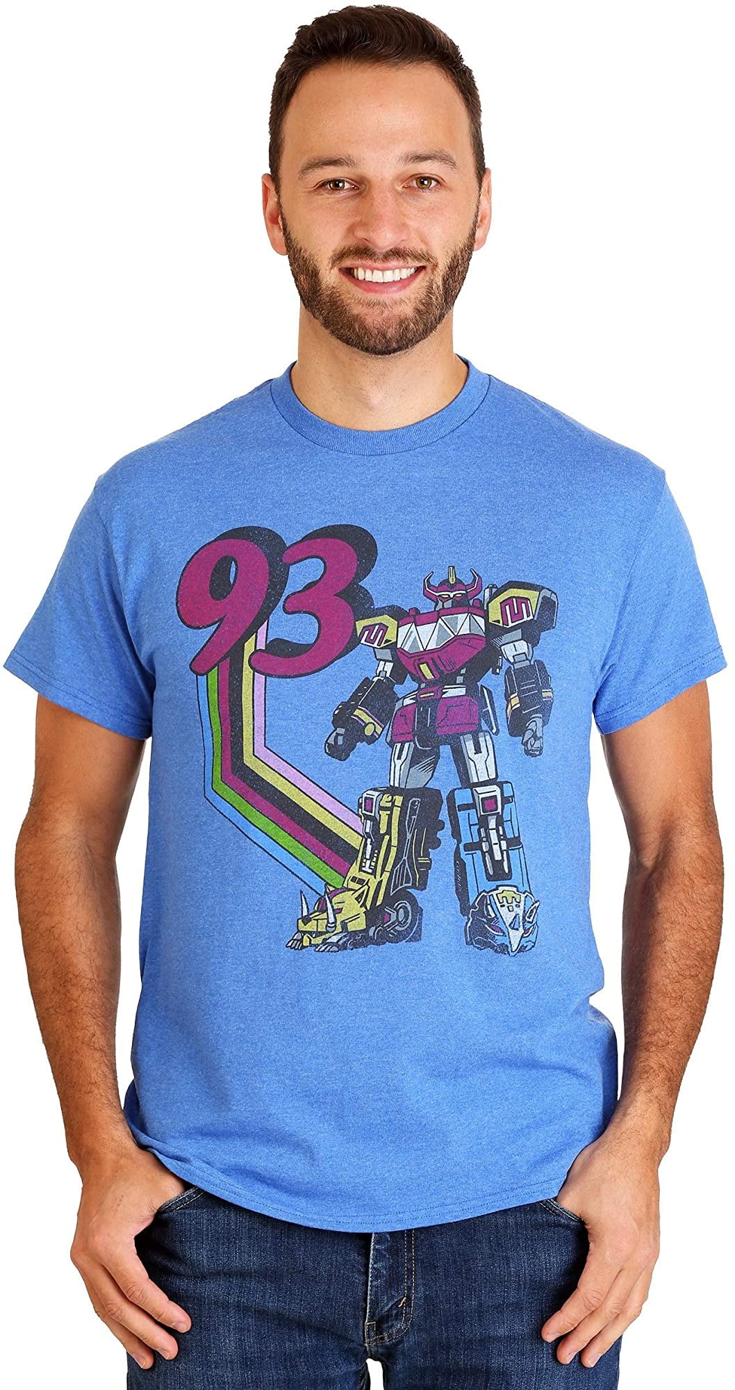 Mens Power Rangers Megazord 93 Royal 