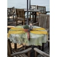 thumbnail image 2 of Outdoor Tablecloth with Umbrella Hole Zipper Vintage Dragonfly Round Tablecloth 54" Waterproof Outside Table Cloth Abstract Retro Oil Painting Patio Table Cover Tablecloths for Picnic Party, 2 of 8