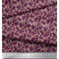 thumbnail image 2 of Soimoi Cotton Duck Fabric Aster Floral Print Fabric by Yard 42 Inch Wide, 2 of 3