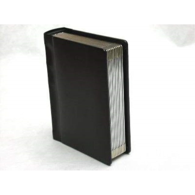 professional 5x7 black silver edged slipin wedding/parent photo album