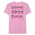 thumbnail image 2 of Jem Mens Breast Friend Graphic T-Shirt, Pink, Large, 2 of 2