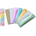 thumbnail image 1 of WWS-200Pcs Coffee Sugar Bag Heat Seal Plastic Bags Matte Colored Ziplock Bags Open Top with Tear Notch Zipper Pouch Food Saver Bag Short Term Food Storage Packaging Rainbow, 1 of 4