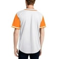 thumbnail image 2 of Men's Baseball Jersey Button Down Premium Hip Hop T Shirts Sports Uniform, 2 of 4