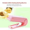 thumbnail image 4 of White Handheld Mini Heat Sealer for Plastic & Snack Bags - Portable ABS Food Freshness Sealing Tool, Easy to Use, Requires 2 AA Batteries (Not Included) - Compact Home Kitchen Sealing Device, 4 of 6
