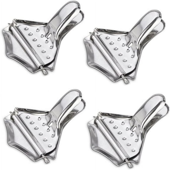 4-Pack Lemon Lime Squeezer, Manual Citrus Press Juicer, Stainless Steel Fruit Orange Hand Squeezers Presses