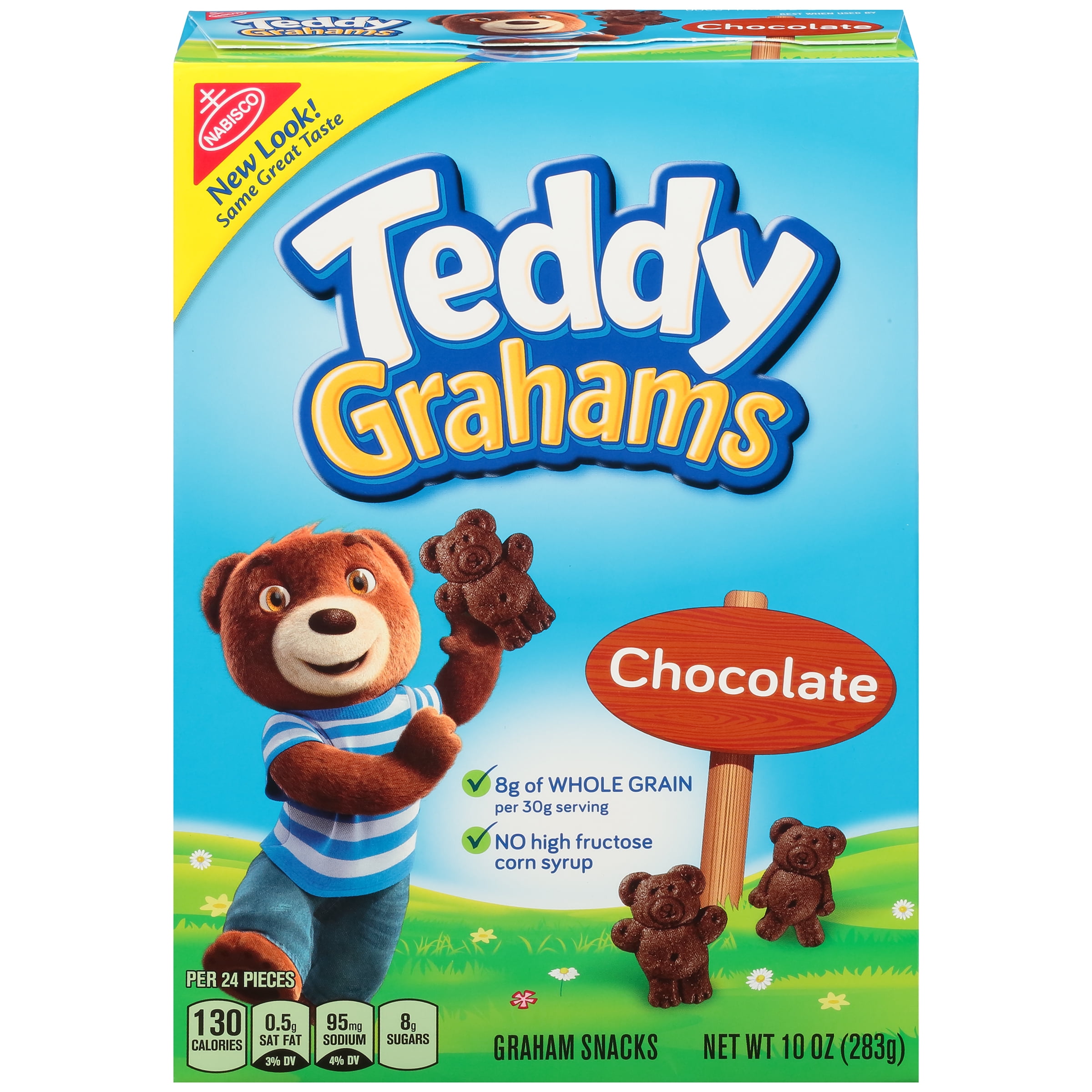 Teddy Grahams Snacks Chocolate 10 Oz Walmart teddy-grahams-snacks-chocolate-10-oz-walmart