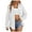 White, variant on Womens Lightweight Cardigan Womens Casual Lightweight Long Sleeve Cardigan Soft Drape Open Front Fall Dusters(White,XXL)