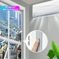 thumbnail image 6 of 196 Inch Window Draft Stopper Foam Seal Strip, Self Adhesive Door Weather Stripping Top and Side Door Seal Strip, Soundproof Window Insulation Tape and Door Bottom Sweep Noise Gap Blocker (White), 6 of 6
