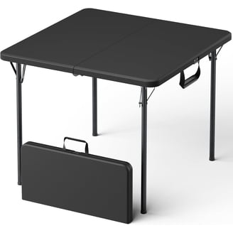 Lifetime 4 Foot Foldable Plastic Rectangle Table, Indoor/Outdoor