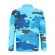 thumbnail image 5 of Blusa y camisa de manga larga con cuello vuelto para hombre, jersey de solapa con cremallera y manga larga, blusa informal estampada para San Valentín, poliéster para hombre, 5 of 5