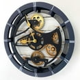 thumbnail image 3 of THE GEARS CLOCK Desk Clock with Real Moving Gears (wall clock)CA-LI_ 10 in Round Desert-Beige, 3 of 8