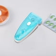 thumbnail image 6 of Kuntesetty Portable Pill Taker Container Travel Pill Organizer Easy to Use Pill Remover Blue, 6 of 9