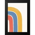thumbnail image 2 of York, Leah 13x18 Black Modern Framed Museum Art Print Titled - Bright Rainbow I, 2 of 5