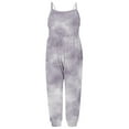 thumbnail image 2 of GERsome Toddler Baby Girls Romper Sleeveless Jumpsuit Summer Clothes Spaghetti Strap with Pocket 1-6 Years（Size 5-6 Years/03#Gray), 2 of 5
