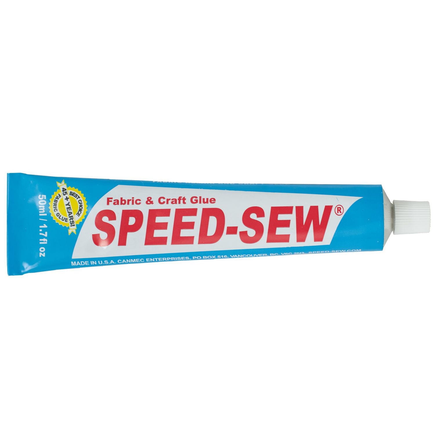 Speed‑Sew Fabric & Craft Glue, 50 mL (1.75 fl oz), 50 mL