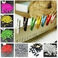 thumbnail image 4 of Monyance wooden pegs 100Pcs 1" Wooden Clothespin Photo Clips for Display(0.98X0.31X0.12Inches), 4 of 7
