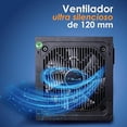 thumbnail image 3 of Fuente De Poder Archy 650w A 40ºc Gamer Pc 80 Plus Gold Ventilador Ultra Silencioso De 120mm Protecciones Opp Uvp Scp Ovp, 3 of 5