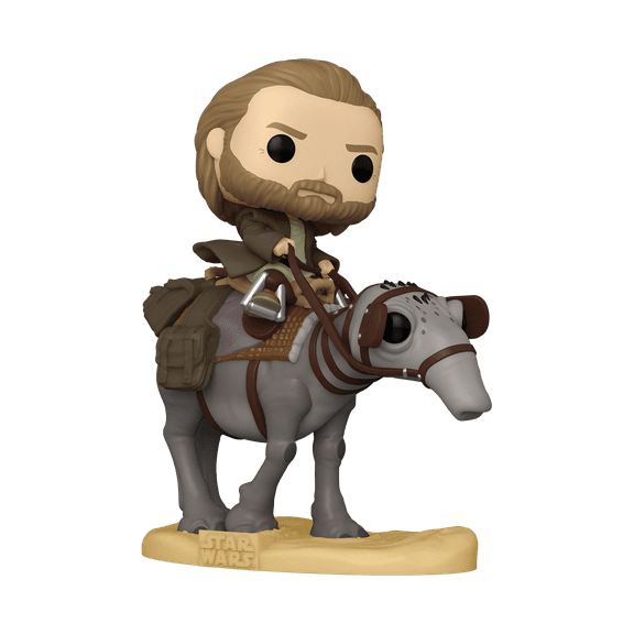 Funko Pop! Ride Deluxe: STAR WARSâ„¢ Obi-Wan Kenobi - Ben Kenobi on Eopie Vinyl Bobblehead
