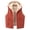 Red-2, variant on Womens Sherpa Fleece Lined Denim Vest Loose Sleeveless Coat Wool Warm Jean Jacket Waistcoat Outwear with Pocket