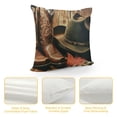 thumbnail image 4 of Creowell Western Cowboy Boots Pillow Cover ,Decorative Couch Pillow Cover for Sofa,Cushion Case Indoor Outdoor Home Decoration White, 4 of 5