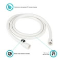 60" Vinyl RV Shower Hose White