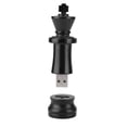 thumbnail image 3 of Unidad flash USB 2.0 de madera negra con diseño de ajedrez, compatible con USB 1.1 (16 GB), 3 of 12