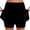 Black, variant on Skorts Skirts for Women Women's Pocket Pants Solid Mid Waist Culottes Short Skirts Skinny Pants High Waisted Athletic Golf Skorts Skirts (Purple,XXXXXL)