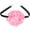 Light Pink, variant on Flower Chokers Necklace for Women, Large Velvet Adjustable Floral Necklaces Accessories Wedding Prom