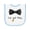 White and Light Blue, variant on Inktastic I've Got This Black Bow Tie with Wedding Ring Baby Terry Cloth Bib