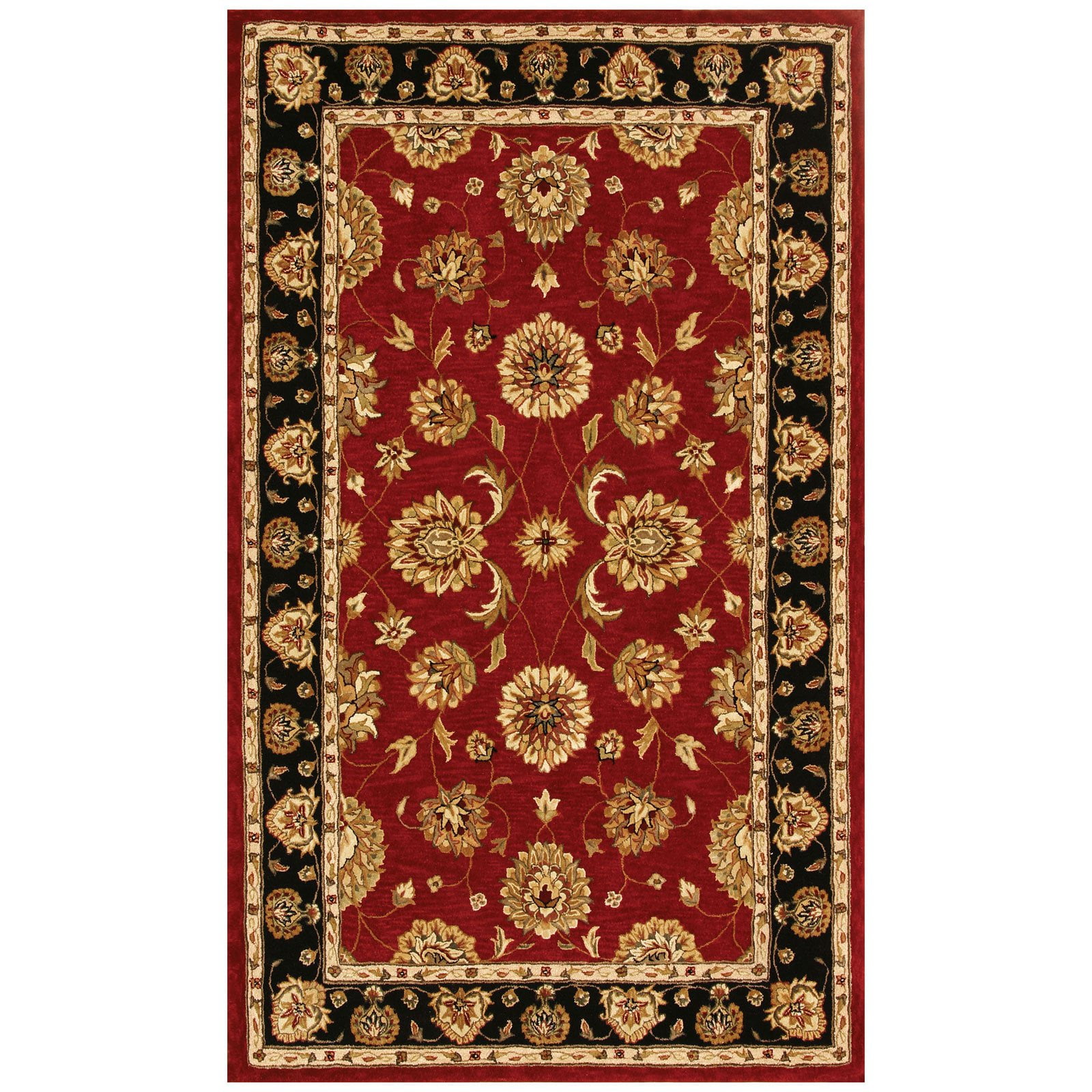 Dynamic Rugs Jewel 70230 Pom Persian Rug Red/Black