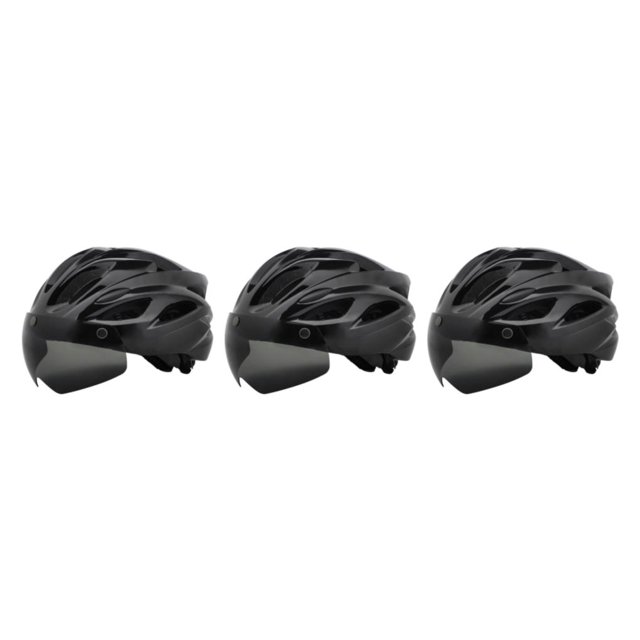 Soidarity Casco de bicicleta con correas reflectantes para mayor seguridad: hágase ver y esté seguro Resistencia al aire reducida PC Casco de Type1 NO1