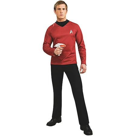 Deluxe Star Trek Shirt Adult Costume Red - Small