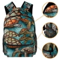 thumbnail image 3 of Lightweight Backpack Sea Turtle School Bag Travel Laptop Daypack for Men Women Casual Rucksack, 3 of 6