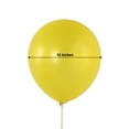 thumbnail image 3 of Efavormart 50 Pack Yellow Biodegradable Balloons, Eco-friendly Thickened Extra Strong Latex Helium Party Balloons - 12", 3 of 9