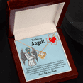thumbnail image 6 of You are an Angel Nurse Healthcare Medical Worker Nurse Appreciation Infinity Knot Necklace Message Card, 6 of 17