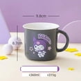 thumbnail image 3 of Superventas Hola gato divertido lindo Sanrio Taza de cerámica caja vaso dibujos animados Kuromi tazas empuñadura, 3 of 4