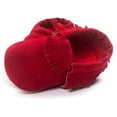 thumbnail image 3 of SHEMALL Baby Tassel Suede Leather Shoes Newborn Candy Color Shoes, 3 of 4
