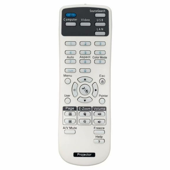 New 1599176 Remote Control for Epson Projector EX6220 EX7220 EB-X3 EX3220 EX5220 EX5230