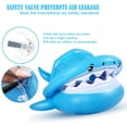 thumbnail image 2 of Jinsinto Baby Pool Seat Shark Floating Swim Ring, Kids Inflatable Pool Buoy with Adjustable Inflatable Canopy for 6-36 Months Baby, 2 of 5