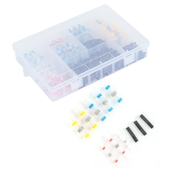 Heat Shrink Seals Sleeve,500pcs Heat Shrink Tube Heat Shrink Butt Terminal Heat Shrink Butt Top-Notch Performance