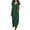 Green, variant on Ruimatai Women's V-Neck Ruffle Trim Sleeveless Loose Fit Casual Maxi Dresses with Pockets for Women Summer Everyday & Vacation Wear
