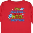 thumbnail image 4 of Inktastic Space Im Going to Be a Big Brother Boys Long Sleeve Toddler T-Shirt, 4 of 5