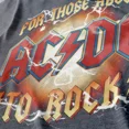 thumbnail image 2 of AC/DC For Those About To Rock Navy Heather Adult T-Shirt, 2 of 3