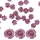 thumbnail image 2 of 30 cuentas de flores para hacer pulseras, bisutería, dijes, cuentas de resina con forma de flor., 2 of 6
