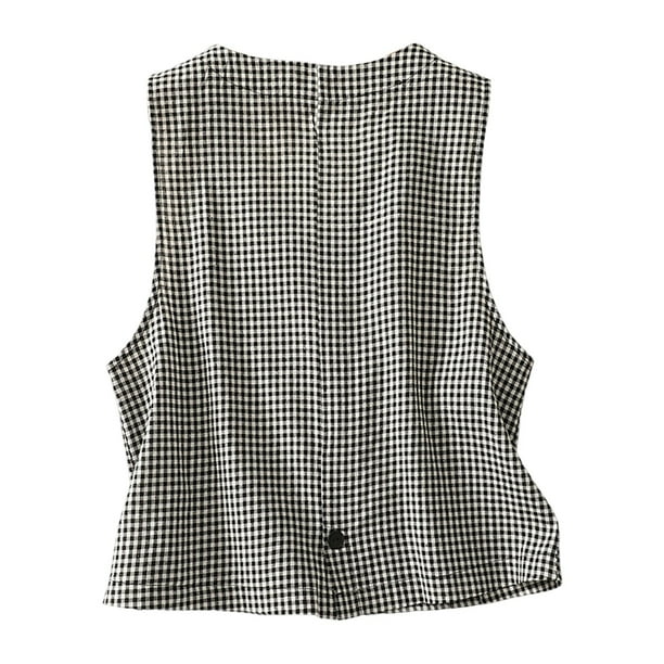 Chaquetas y abrigos casuales sin mangas y sin capucha para mujer, chaleco de lino vaquero, cárdigan informal de tendencia sin mangas de mezclilla, abrigo para mujer