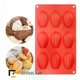 thumbnail image 3 of Silicone Madeleine Shell Mold, BPA-Free Non-Stick Bakeware for Biscuits and Cakes, Food Grade Baking Pan, 3 of 5