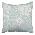 thumbnail image 1 of BSDHOME Flowers Butterflies Endless Floral Pattern Pillowcase Cover Cushion 20x20 inch, 1 of 1