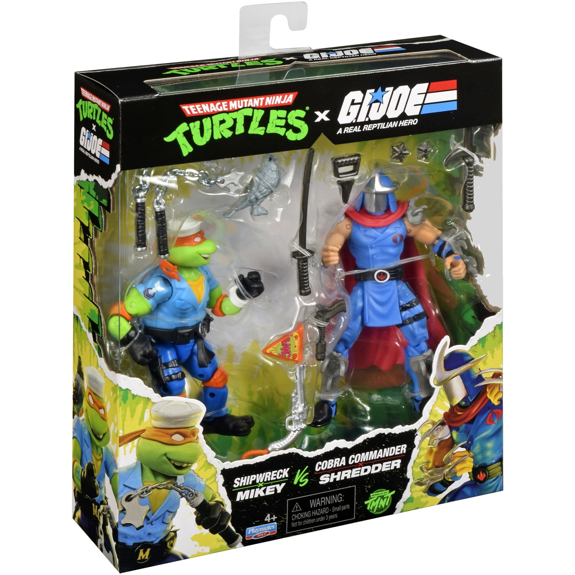 Teenage Mutant Ninja Turtles x G.I. JOE: Shipwreck x Mikey vs
