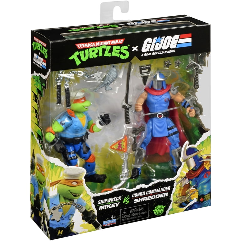 Teenage Mutant Ninja Turtles x G.I. JOE: Shipwreck x Mikey vs